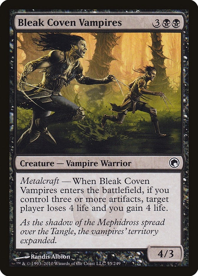 Image for Bleak Coven Vampires (55) [Scars of Mirrodin]