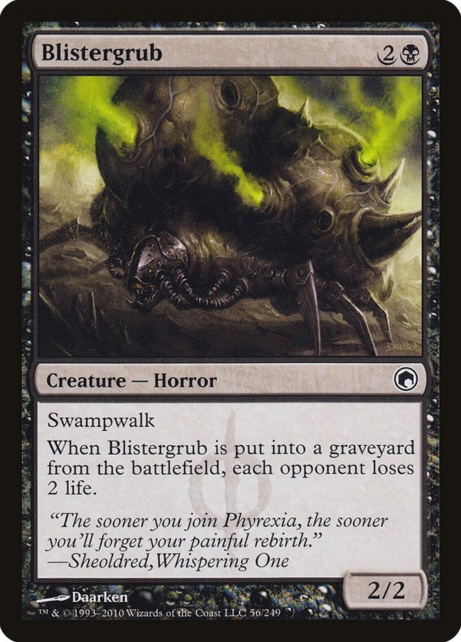 Image for Blistergrub (56) [Scars of Mirrodin]