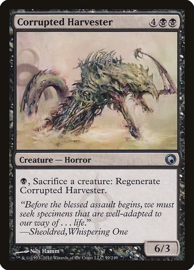 Image for Corrupted Harvester (59) [Scars of Mirrodin]
