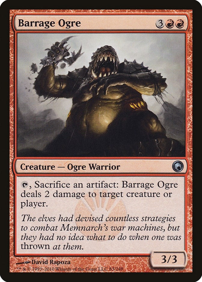 Image for Barrage Ogre (83) [Scars of Mirrodin]