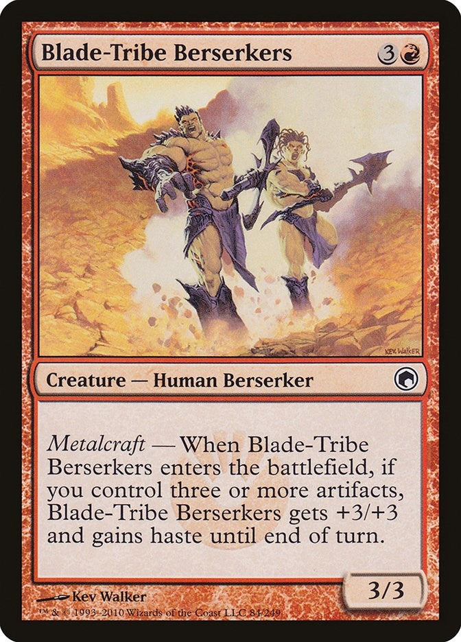 Image for Blade-Tribe Berserkers (84) [Scars of Mirrodin]