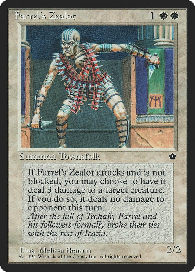 Image for Farrel's Zealot [Fallen Empires]