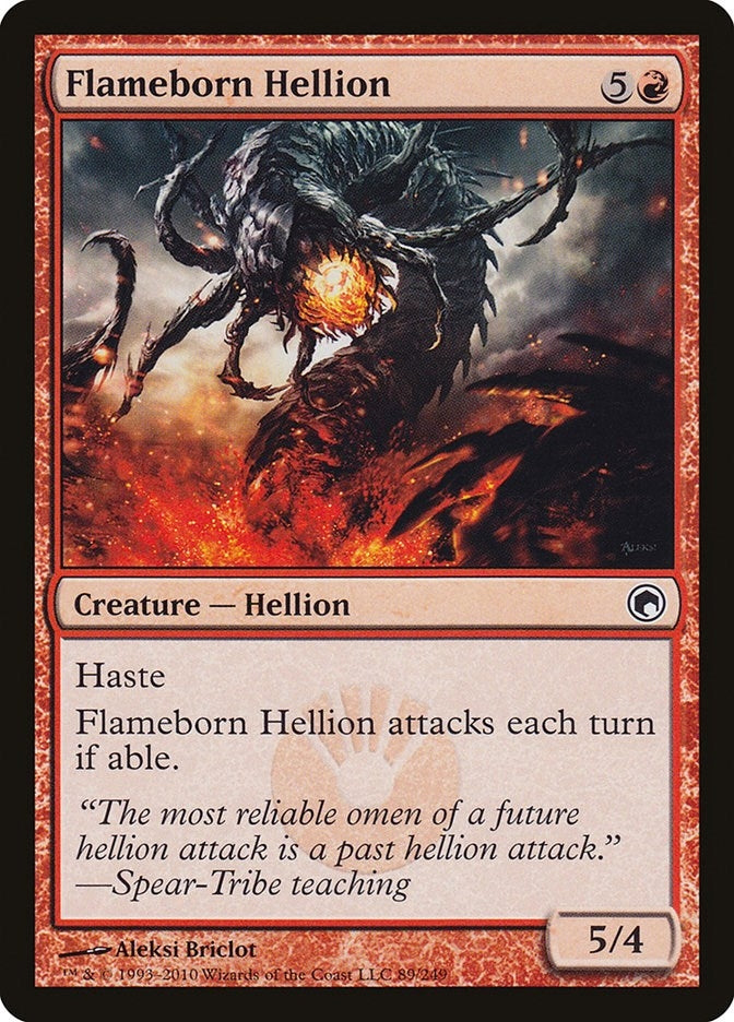 Image for Flameborn Hellion (89) [Scars of Mirrodin]
