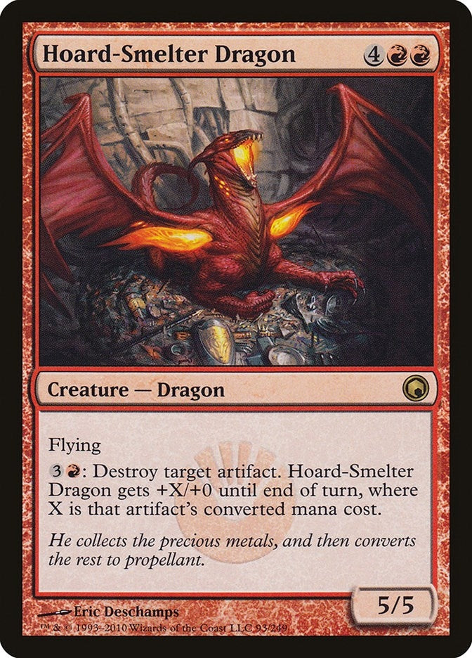 Image for Hoard-Smelter Dragon (93) [Scars of Mirrodin]