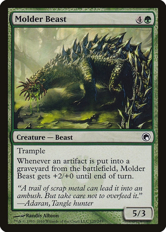 Image for Molder Beast (125) [Scars of Mirrodin]