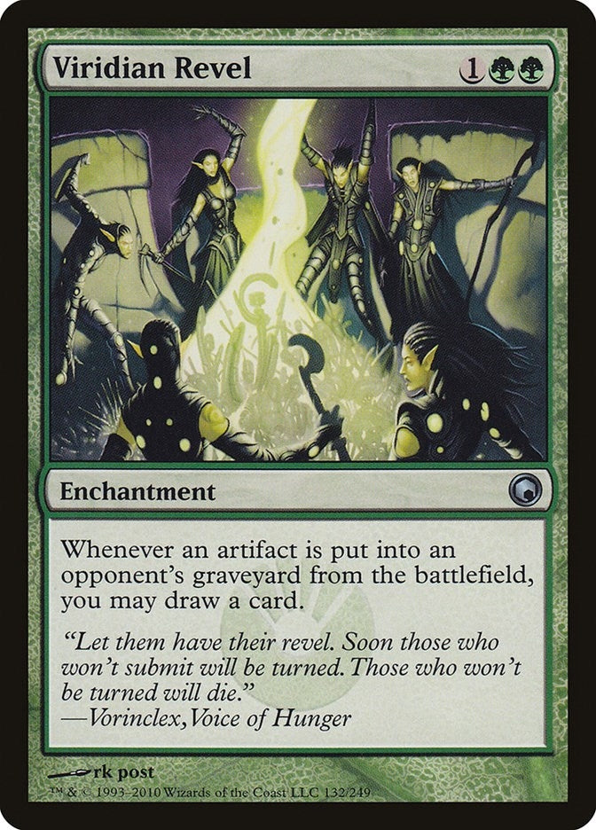 Image for Viridian Revel (132) [Scars of Mirrodin]