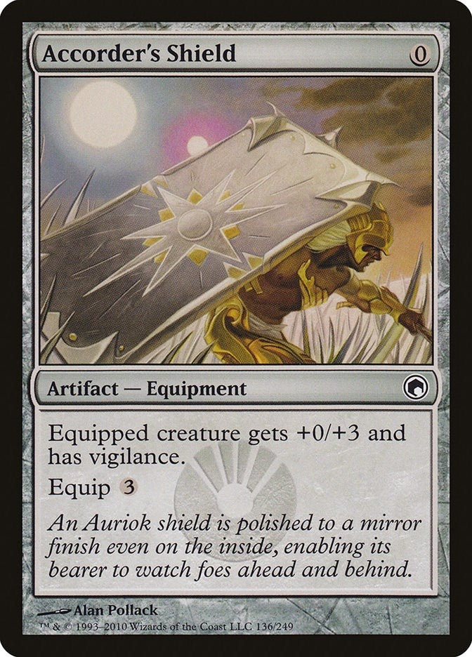 Image for Accorder's Shield (136) [Scars of Mirrodin]