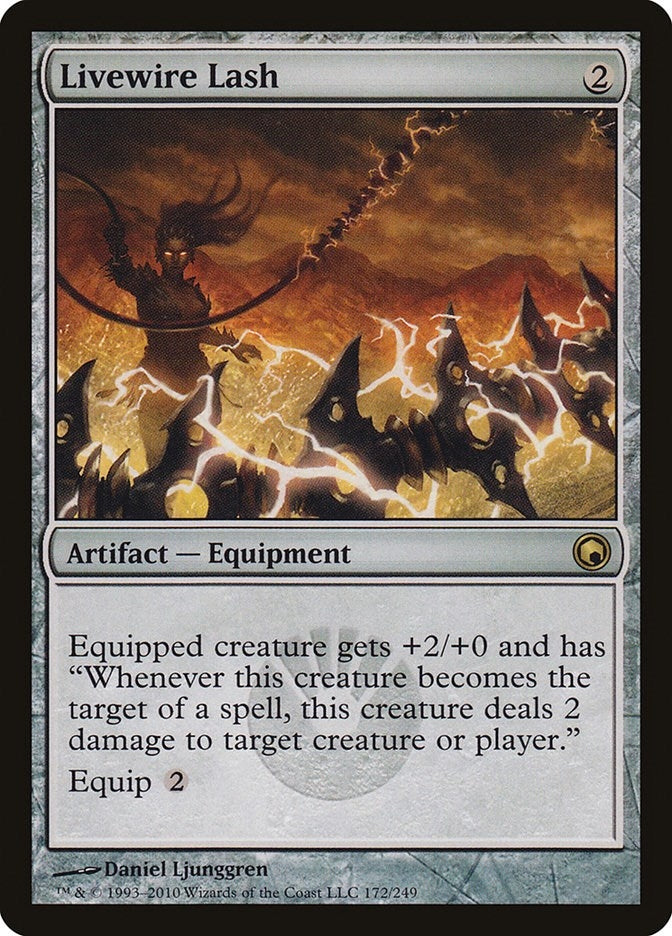 Image for Livewire Lash (172) [Scars of Mirrodin]