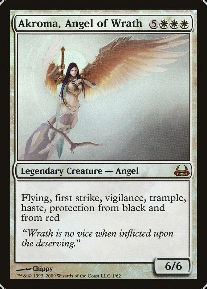 Image for Akroma, Angel of Wrath (1) [Duel Decks: Divine vs. Demonic]
