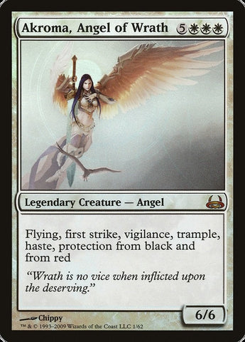 Image for Akroma, Angel of Wrath (1) [Duel Decks: Divine vs. Demonic]