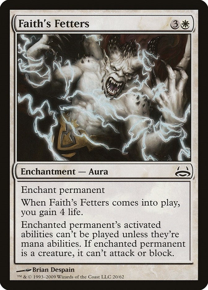Image for Faith's Fetters (20) [Duel Decks: Divine vs. Demonic]