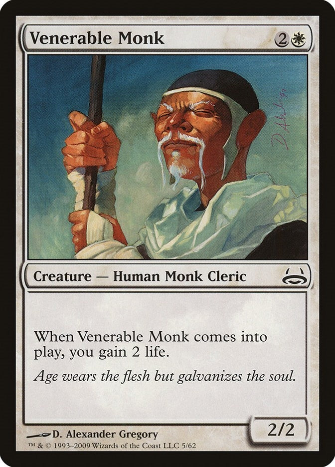 Image for Venerable Monk (5) [Duel Decks: Divine vs. Demonic]