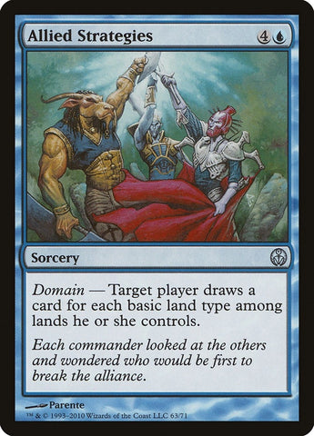 Image for Allied Strategies (63) [Duel Decks: Phyrexia vs. the Coalition]