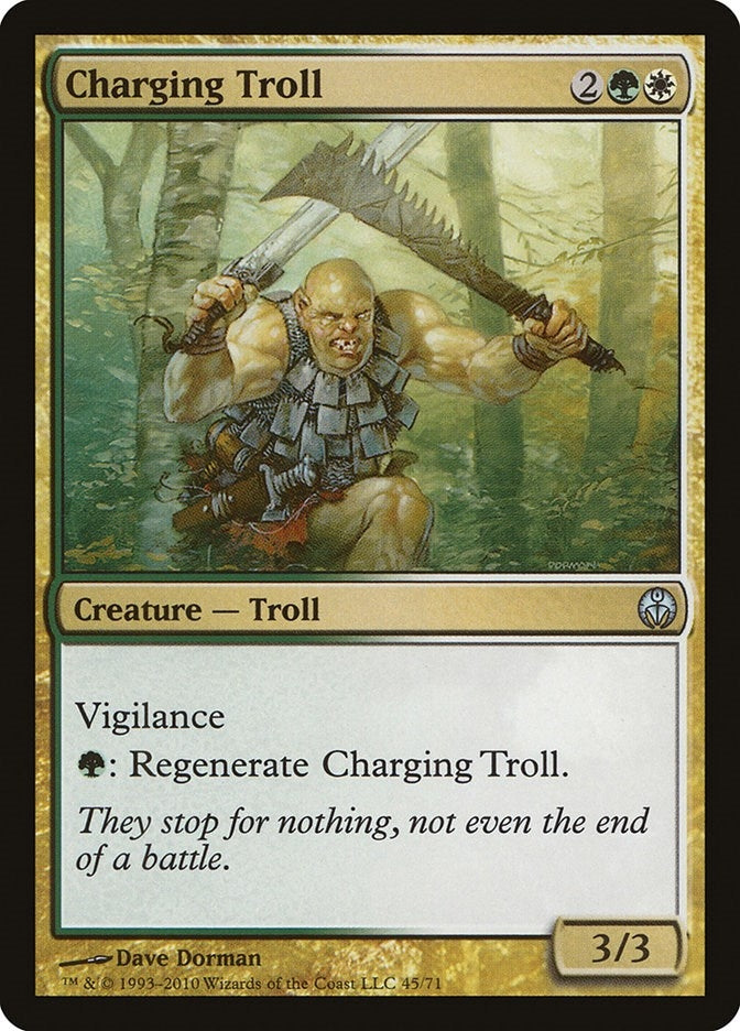 Image for Charging Troll (45) [Duel Decks: Phyrexia vs. the Coalition]