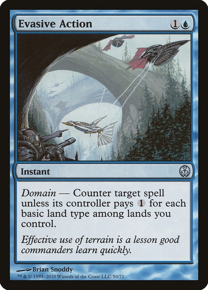 Image for Evasive Action (50) [Duel Decks: Phyrexia vs. the Coalition]