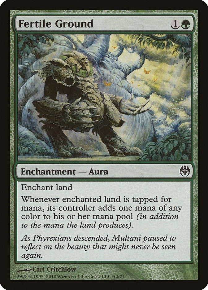 Image for Fertile Ground (52) [Duel Decks: Phyrexia vs. the Coalition]