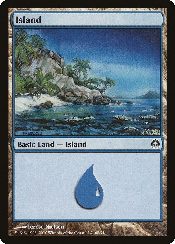 Image for Island (68) (68) [Duel Decks: Phyrexia vs. the Coalition]