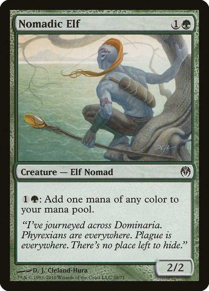 Image for Nomadic Elf (38) [Duel Decks: Phyrexia vs. the Coalition]