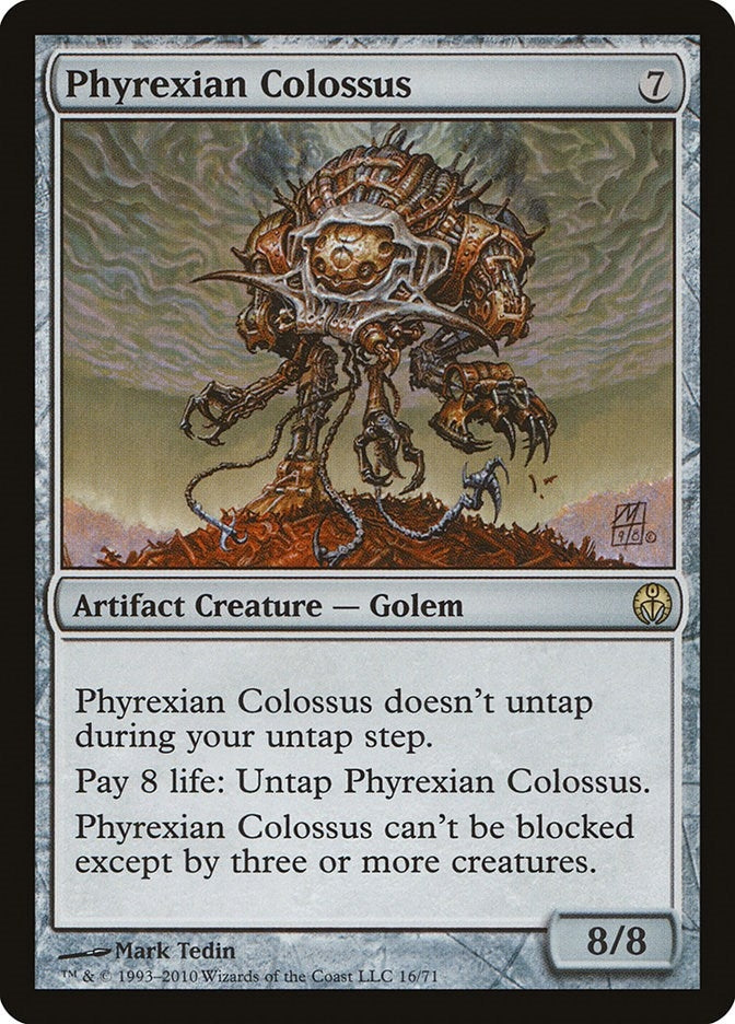 Image for Phyrexian Colossus (16) [Duel Decks: Phyrexia vs. the Coalition]