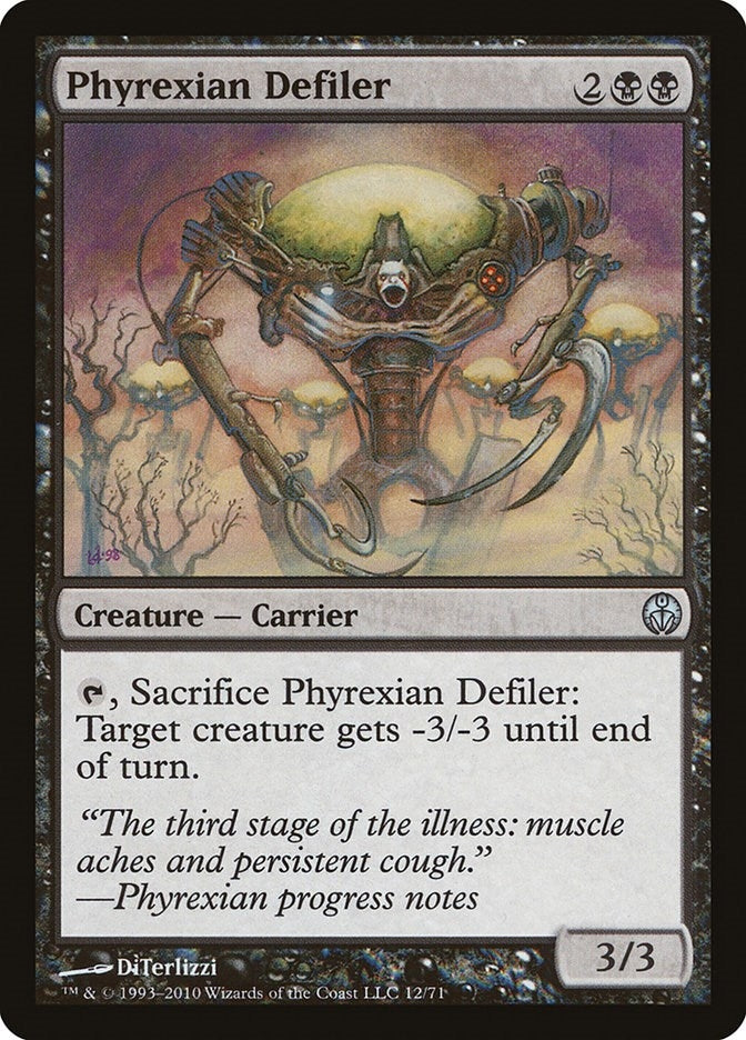 Image for Phyrexian Defiler (12) [Duel Decks: Phyrexia vs. the Coalition]