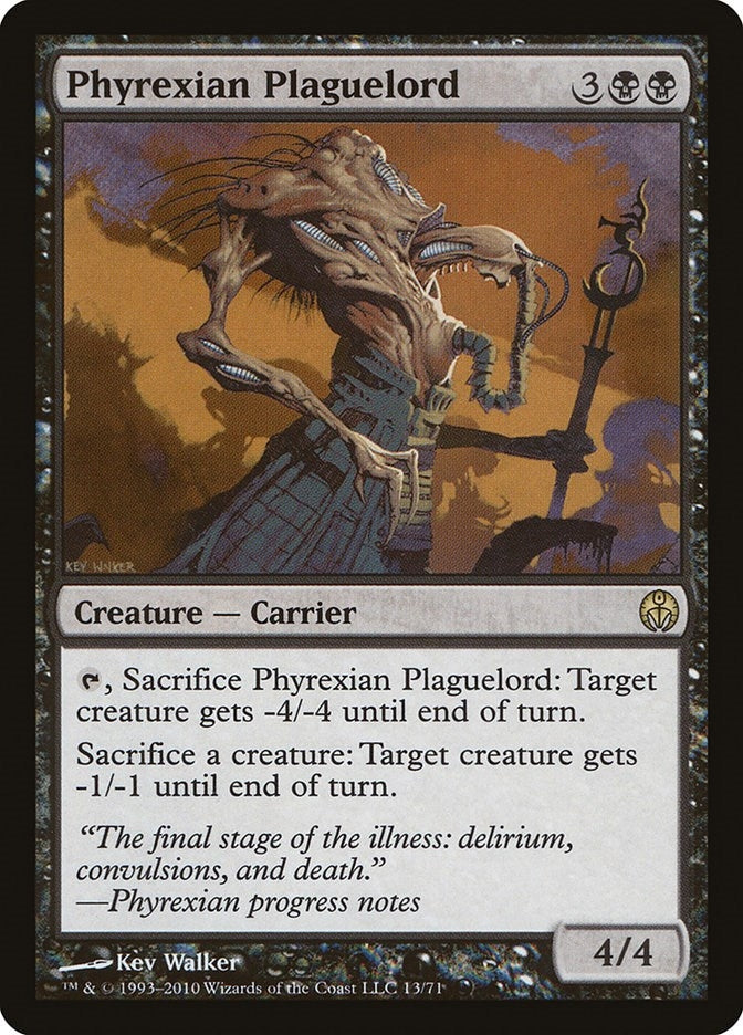 Image for Phyrexian Plaguelord (13) [Duel Decks: Phyrexia vs. the Coalition]