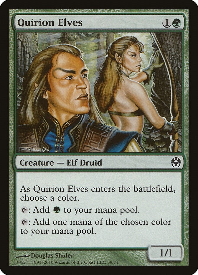 Image for Quirion Elves (39) [Duel Decks: Phyrexia vs. the Coalition]