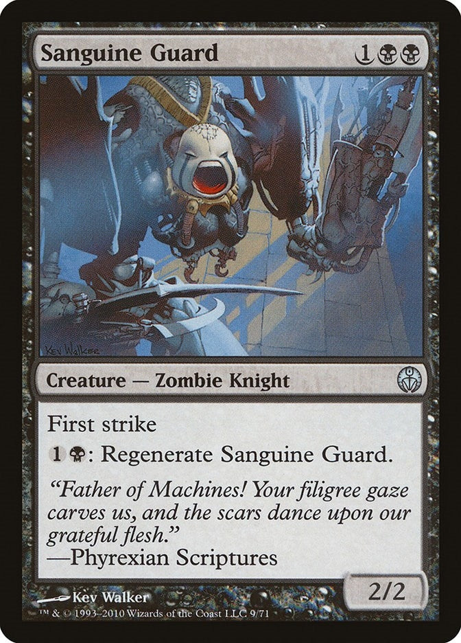 Image for Sanguine Guard (9) [Duel Decks: Phyrexia vs. the Coalition]