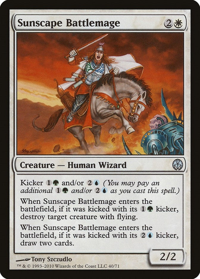 Image for Sunscape Battlemage (40) [Duel Decks: Phyrexia vs. the Coalition]