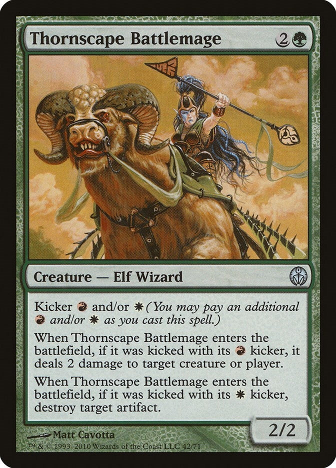 Image for Thornscape Battlemage (42) [Duel Decks: Phyrexia vs. the Coalition]