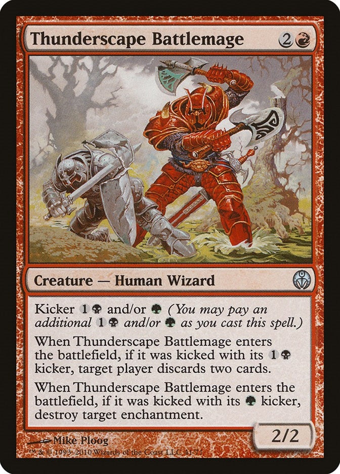 Image for Thunderscape Battlemage (41) [Duel Decks: Phyrexia vs. the Coalition]