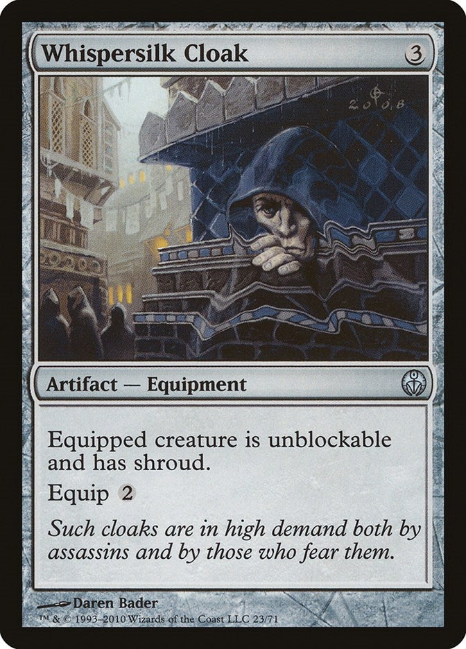 Image for Whispersilk Cloak (23) [Duel Decks: Phyrexia vs. the Coalition]