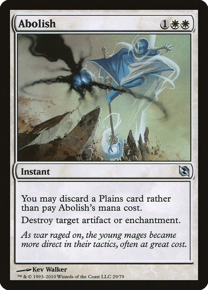 Image for Abolish (29) [Duel Decks: Elspeth vs. Tezzeret]