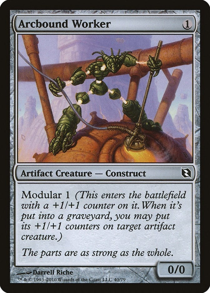 Image for Arcbound Worker (40) [Duel Decks: Elspeth vs. Tezzeret]