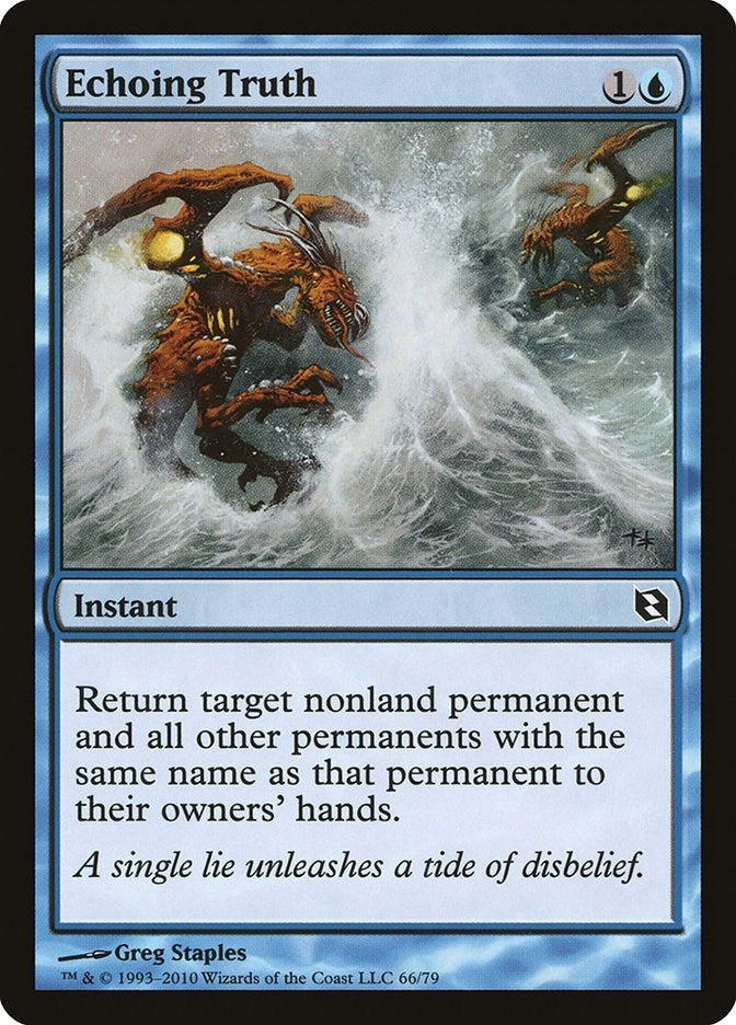 Image for Echoing Truth (66) [Duel Decks: Elspeth vs. Tezzeret]