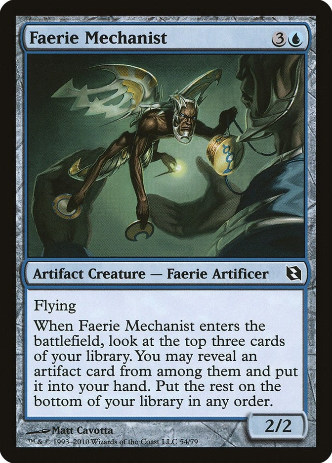 Image for Faerie Mechanist (54) [Duel Decks: Elspeth vs. Tezzeret]