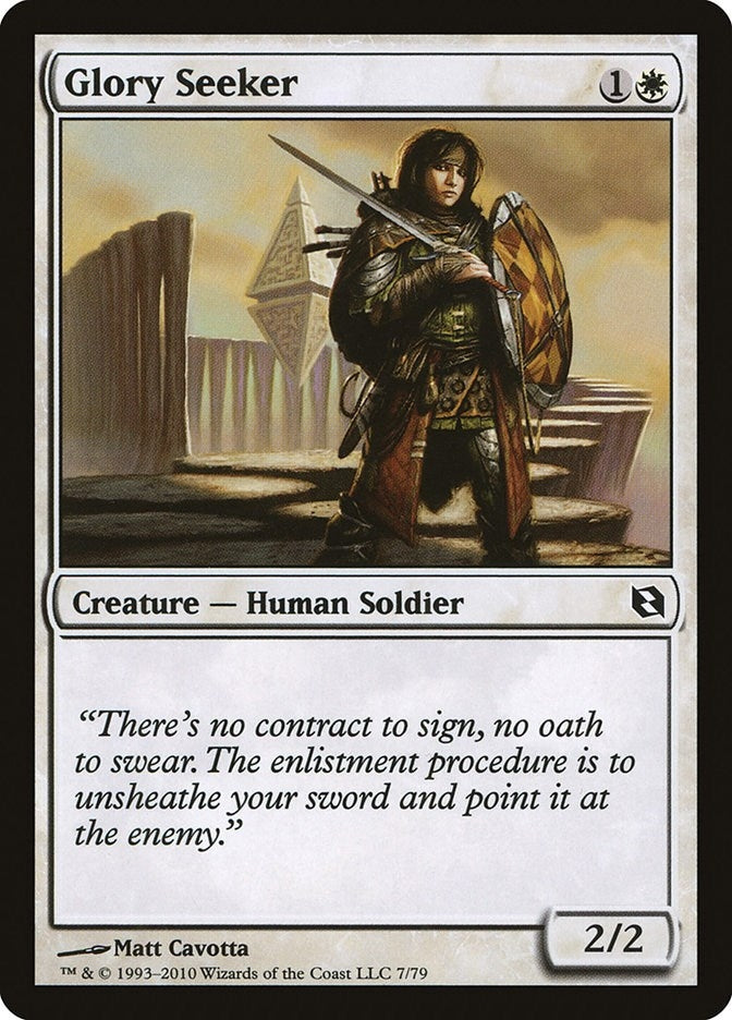 Image for Glory Seeker (7) [Duel Decks: Elspeth vs. Tezzeret]