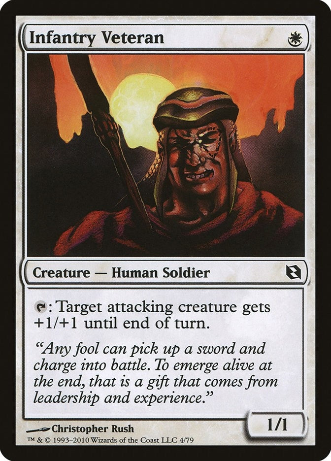 Image for Infantry Veteran (4) [Duel Decks: Elspeth vs. Tezzeret]