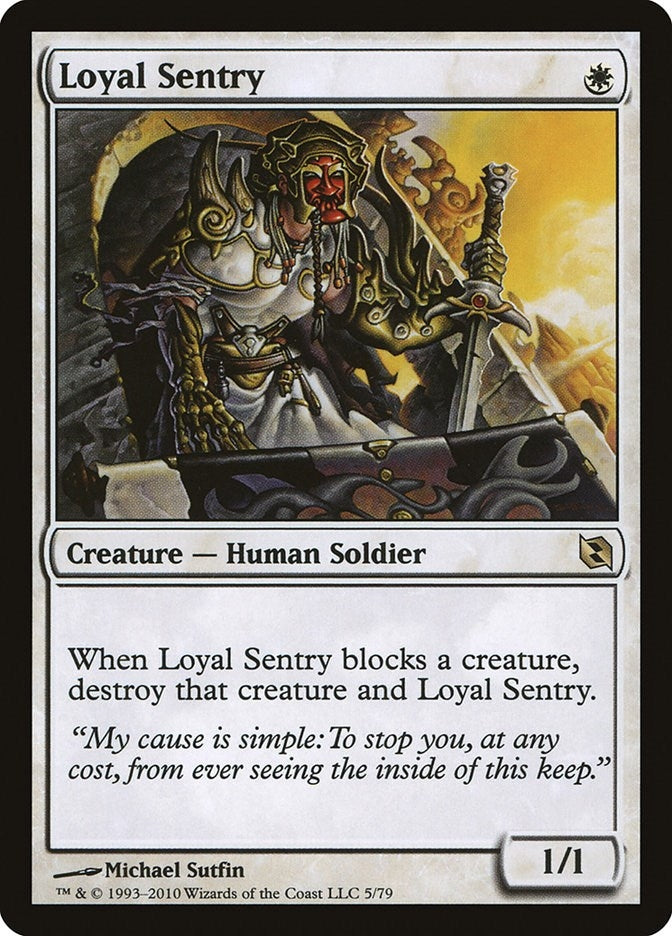 Image for Loyal Sentry (5) [Duel Decks: Elspeth vs. Tezzeret]