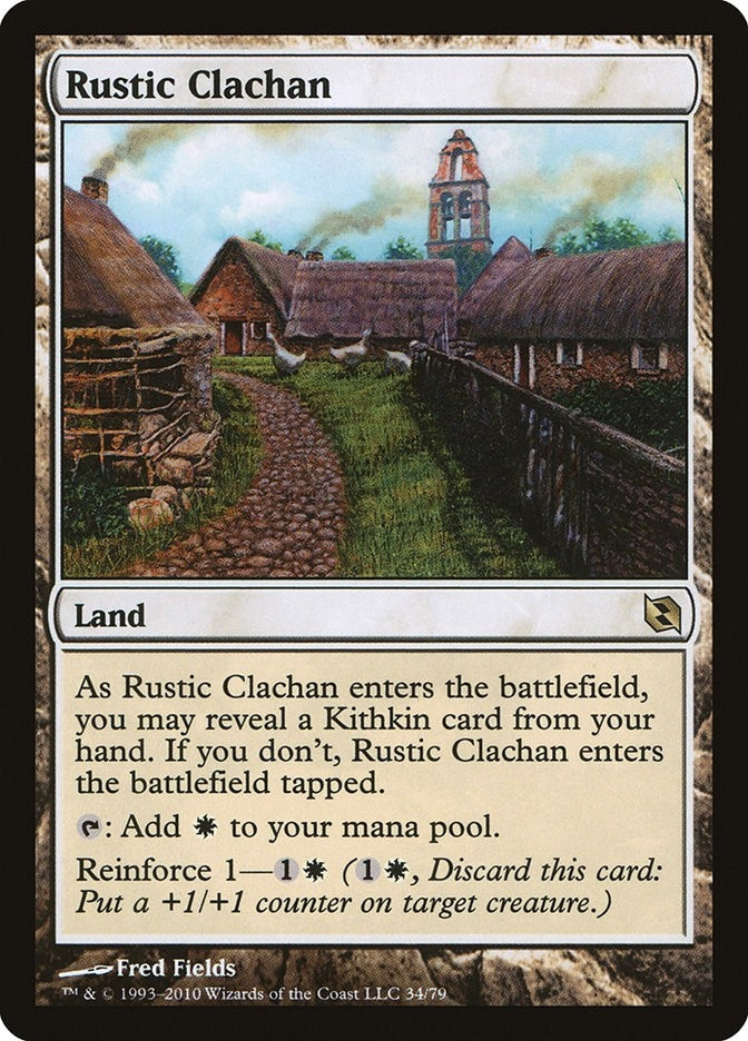 Image for Rustic Clachan (34) [Duel Decks: Elspeth vs. Tezzeret]