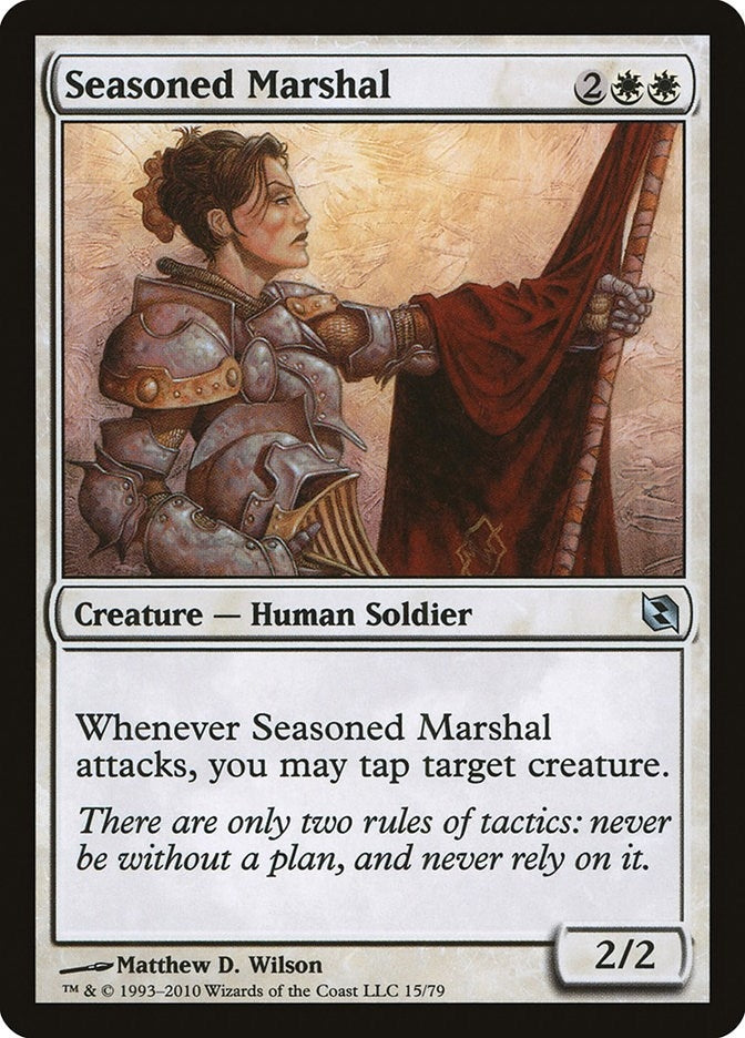 Image for Seasoned Marshal (15) [Duel Decks: Elspeth vs. Tezzeret]