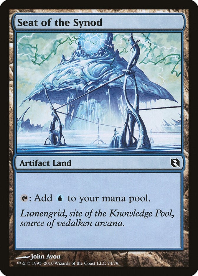 Image for Seat of the Synod (74) [Duel Decks: Elspeth vs. Tezzeret]