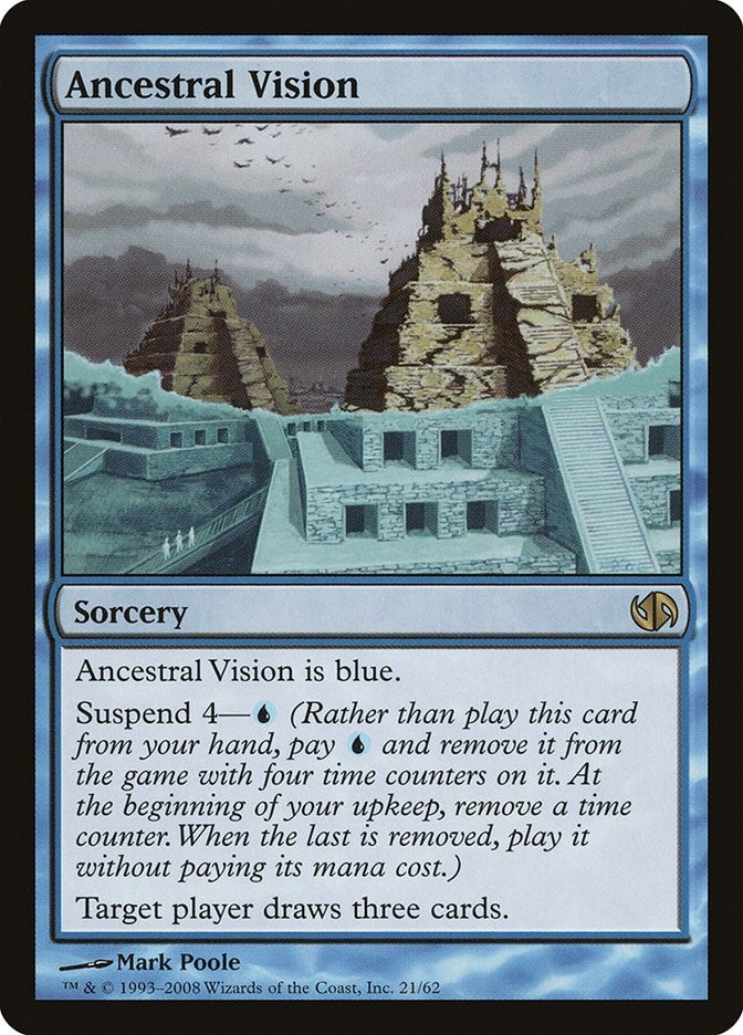 Image for Ancestral Vision (21) [Duel Decks: Jace vs. Chandra]