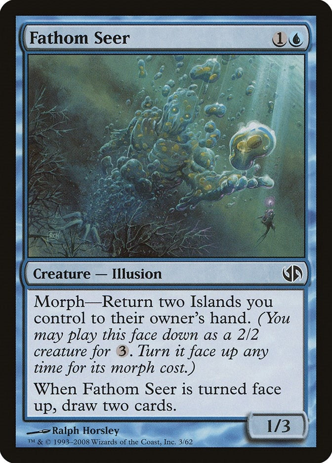 Image for Fathom Seer (3) [Duel Decks: Jace vs. Chandra]