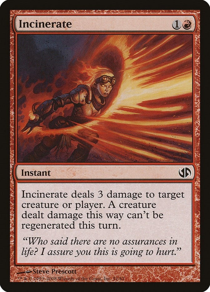 Image for Incinerate (51) [Duel Decks: Jace vs. Chandra]