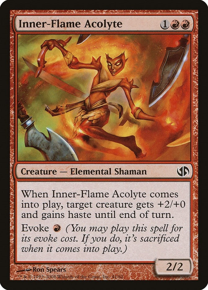 Image for Inner-Flame Acolyte (41) [Duel Decks: Jace vs. Chandra]