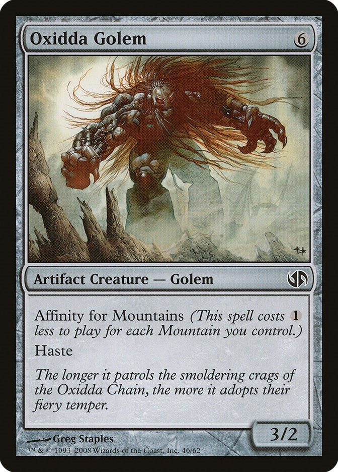 Image for Oxidda Golem (46) [Duel Decks: Jace vs. Chandra]
