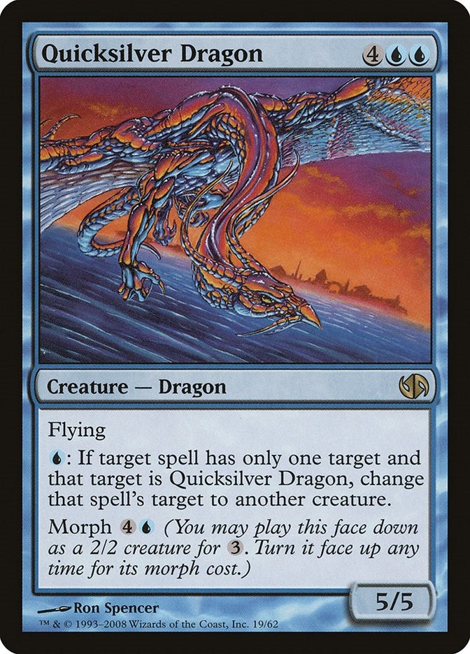 Image for Quicksilver Dragon (19) [Duel Decks: Jace vs. Chandra]