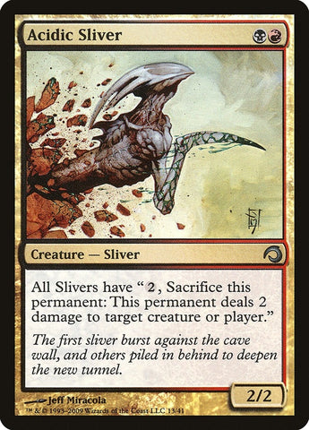 Image for Acidic Sliver (13) [Premium Deck Series: Slivers]