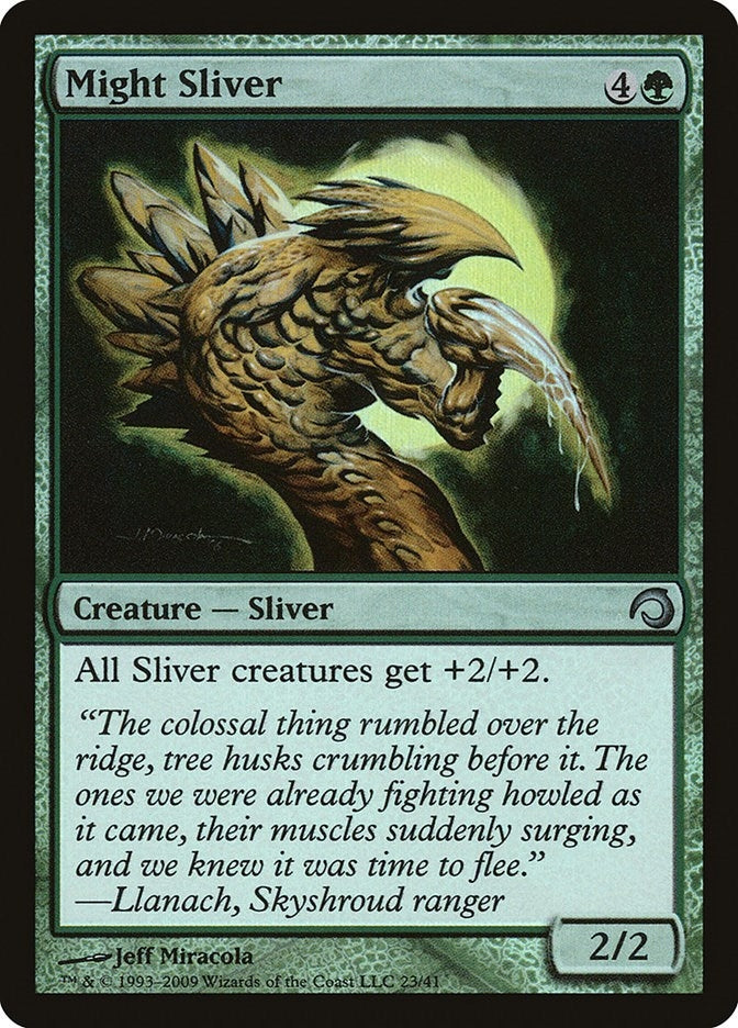 Image for Might Sliver (23) [Premium Deck Series: Slivers]