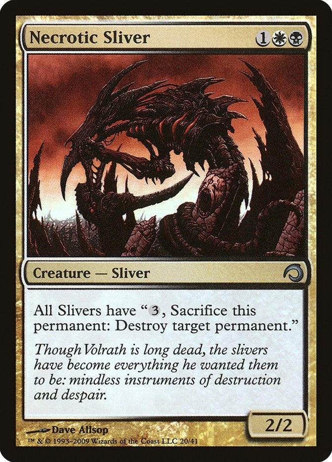 Image for Necrotic Sliver (20) [Premium Deck Series: Slivers]